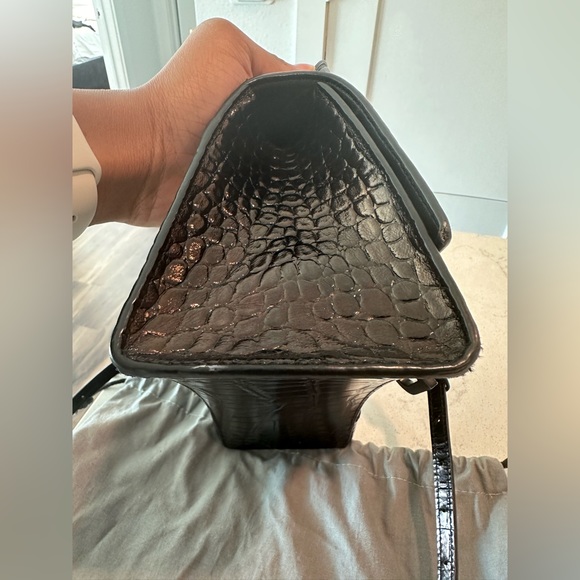 Balenciaga Crocodile Embossed Small Hourglass Bag - Picture 14 of 14